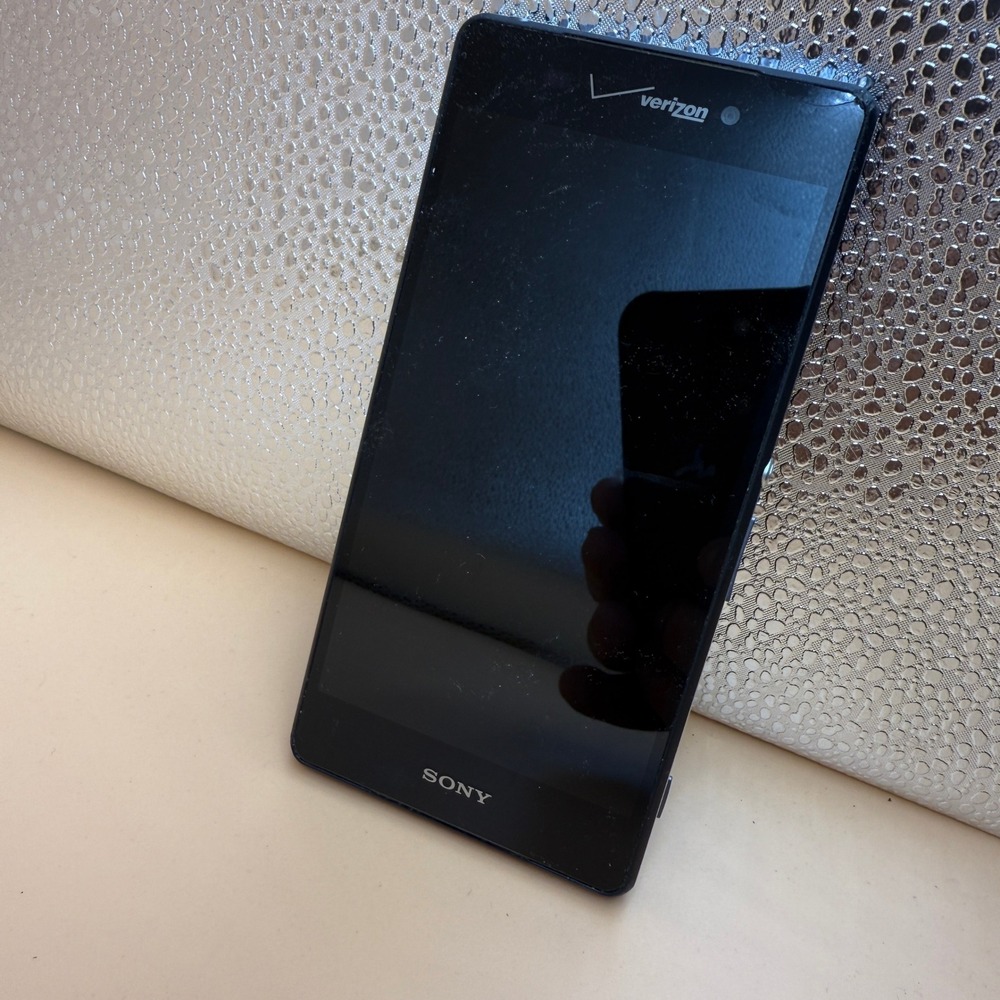 Sony Xperia Z3v Verizon Black Android‎ Smartphone Untested PARTS